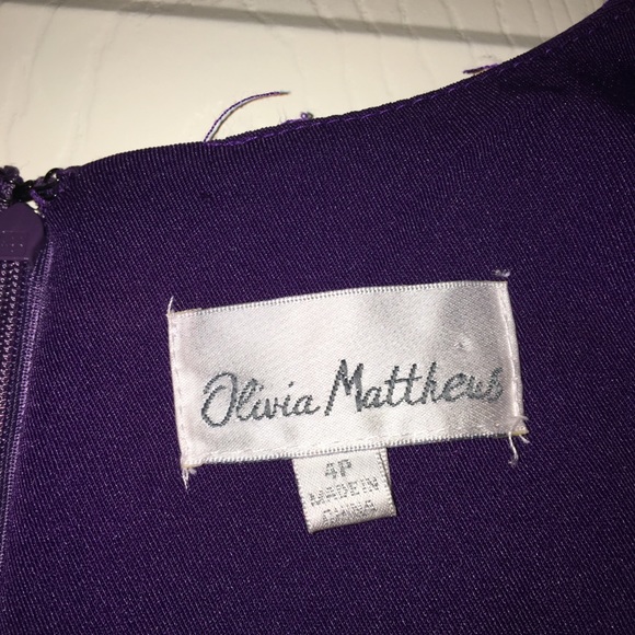Purple Olivia Matthews dress - Picture 2 of 3